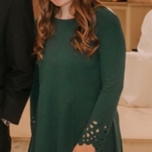 Emerald Green High Low Dress